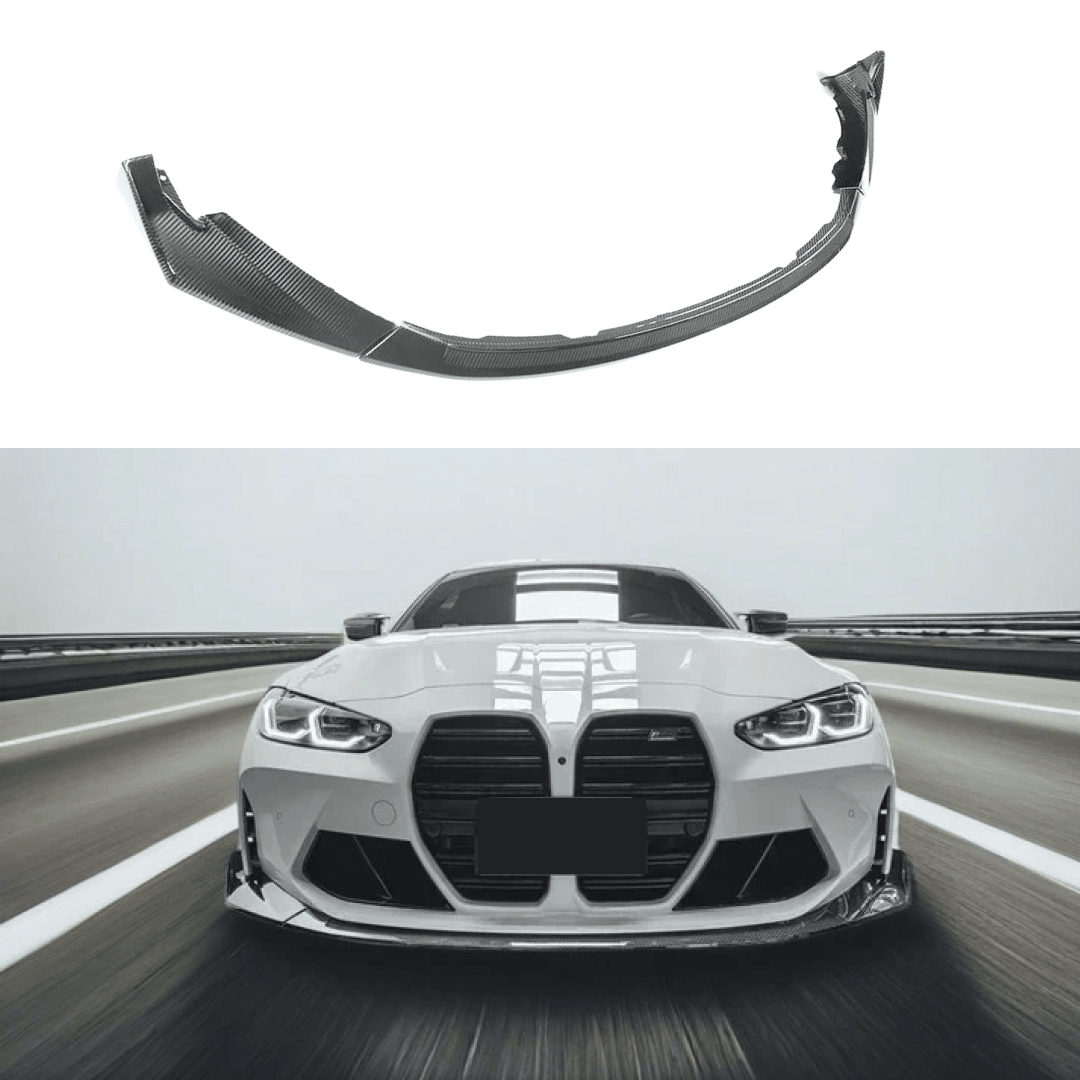 Fits 2021-2024 BMW G80 M3 G82 G83 M4 Carbon Fiber CS Style Front Lip ...