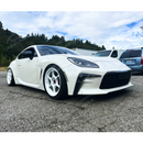 Fits 2022-2025 Toyota GR86 Matt Black PU Front Bumper Garnish w/ Plate Tag 3pcs-10