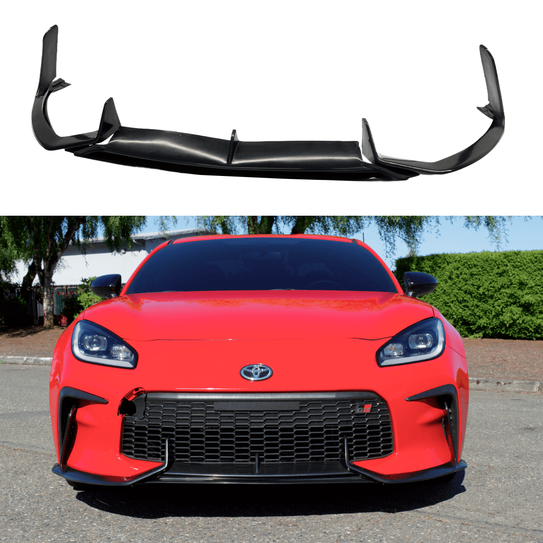 2022 Toyota GR86 Black PU Front Splitter