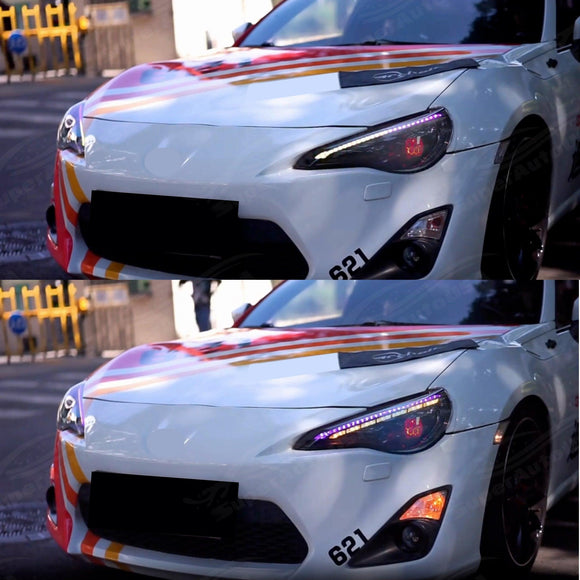 Se adapta al conjunto de faros delanteros LED Toyota 86/BRZ 2013-2020 2017-2020 