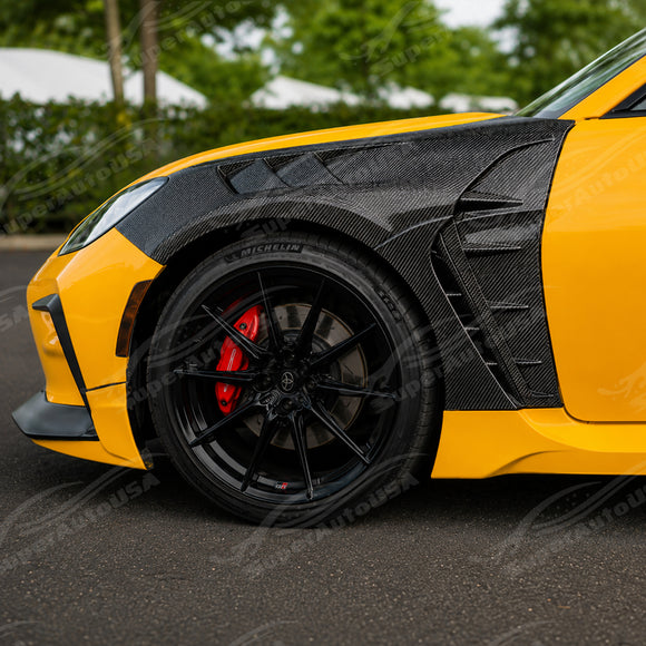 2022-2026 Toyota GR86 / Subaru BRZ - Carbon Fiber Vented Fenders