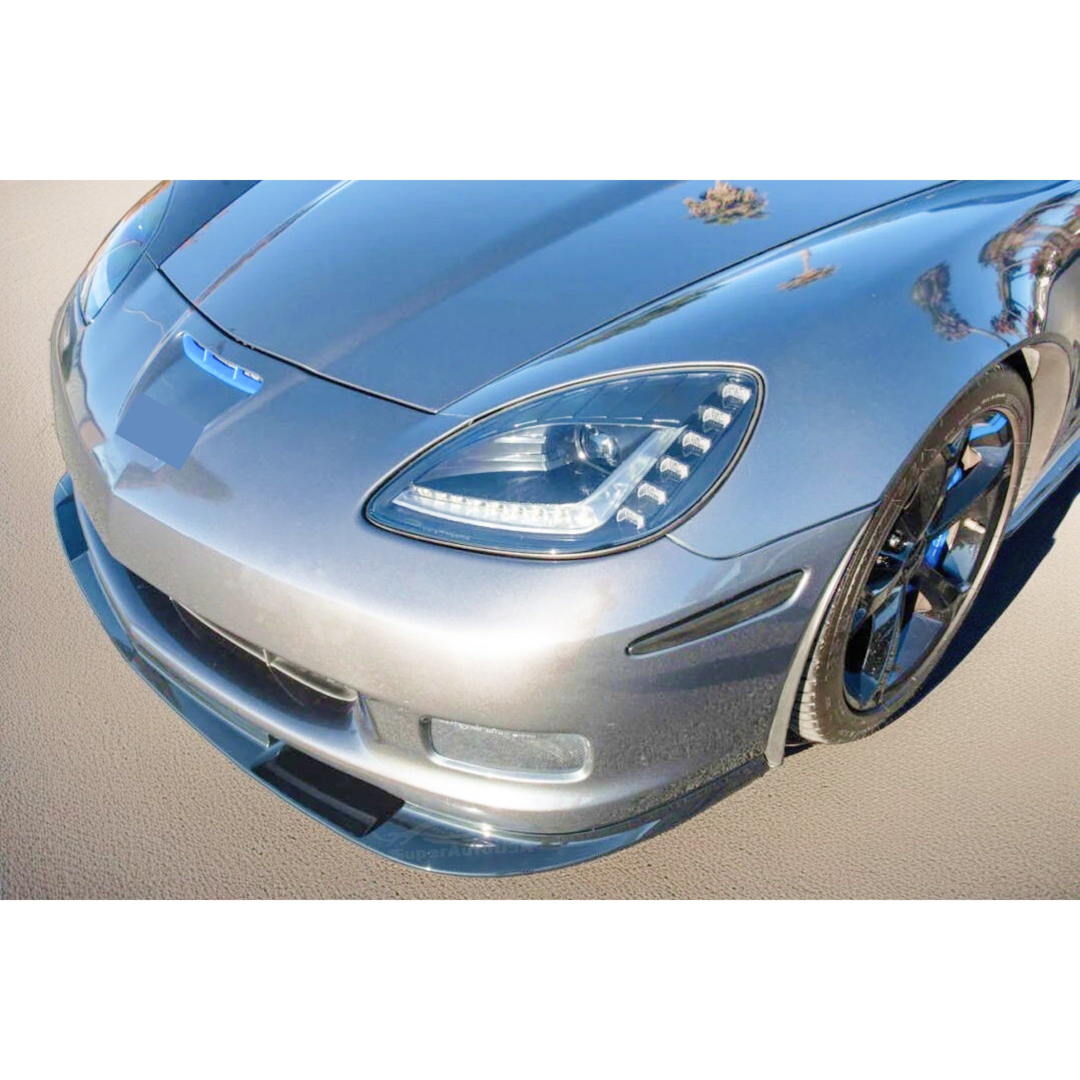 2007 Chevrolet Corvette C6 ZR1 Style Front Spoiler Body Kit