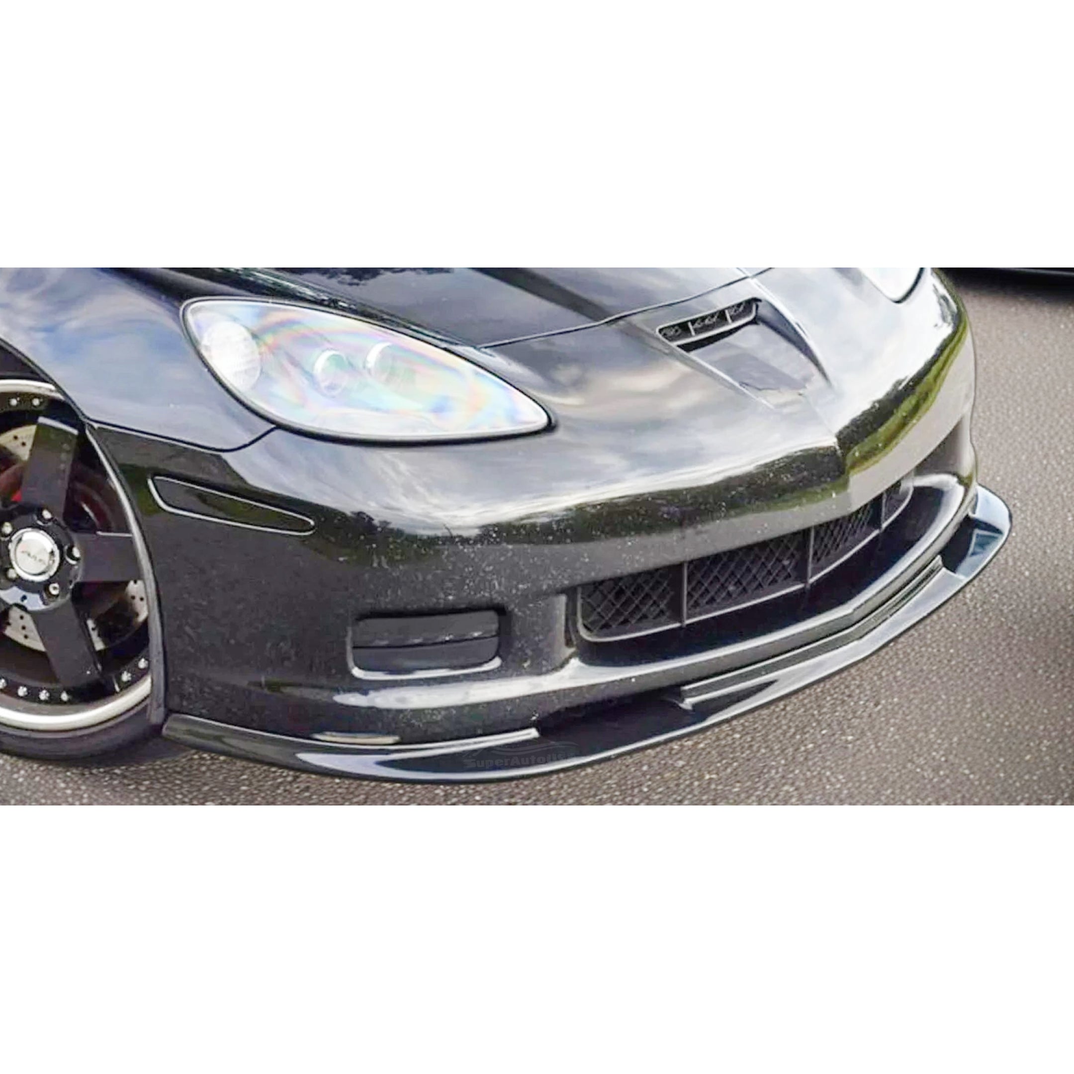 2009 Chevrolet Corvette C6 ZR1 Style Front Lip Spoiler