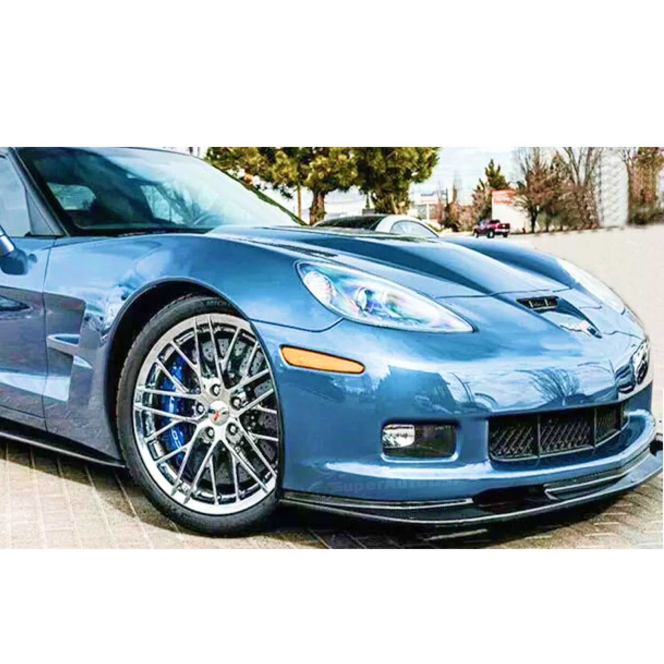 2011 Chevrolet Corvette C6 ZR1 Style Car Lips