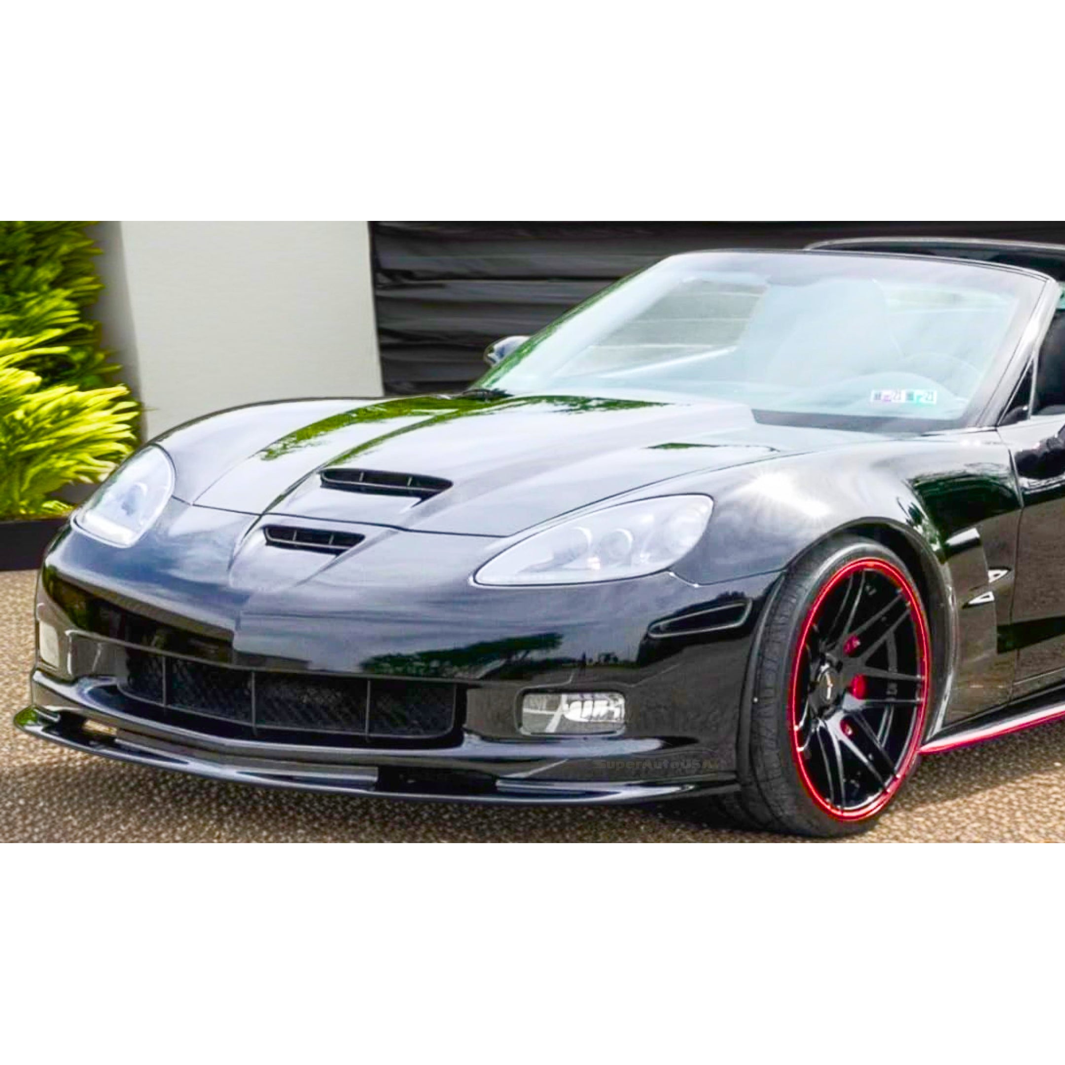 2012 Chevrolet Corvette C6 Front Corner Splitter