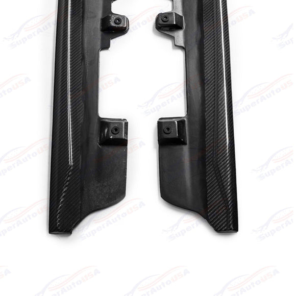 Fits 2020-Up Toyota Supra A90 Artisan Spirit Carbon Fiber Side Skirts