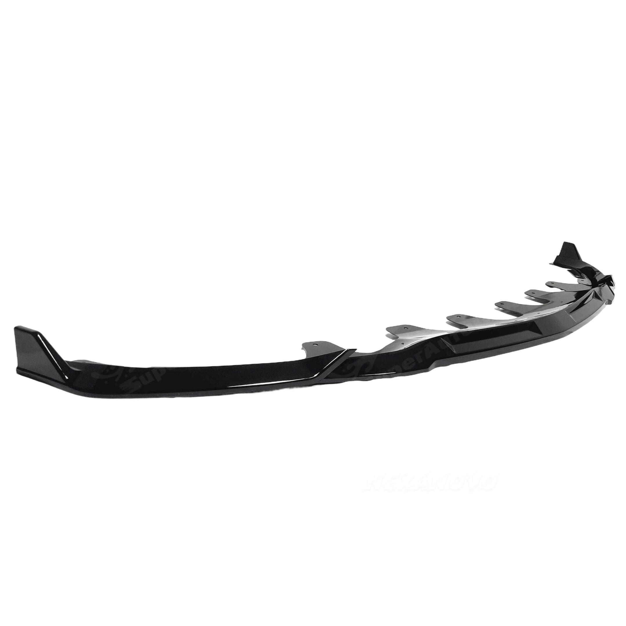 2023 BMW IX Gloss Black Front Corner Splitter 