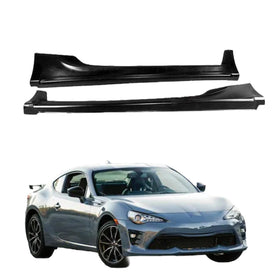 Fits for 2013-2021 Toyota GT86 Scion FR-S Subaru BRZ A Style Gloss Black Side Skirt Body Kits