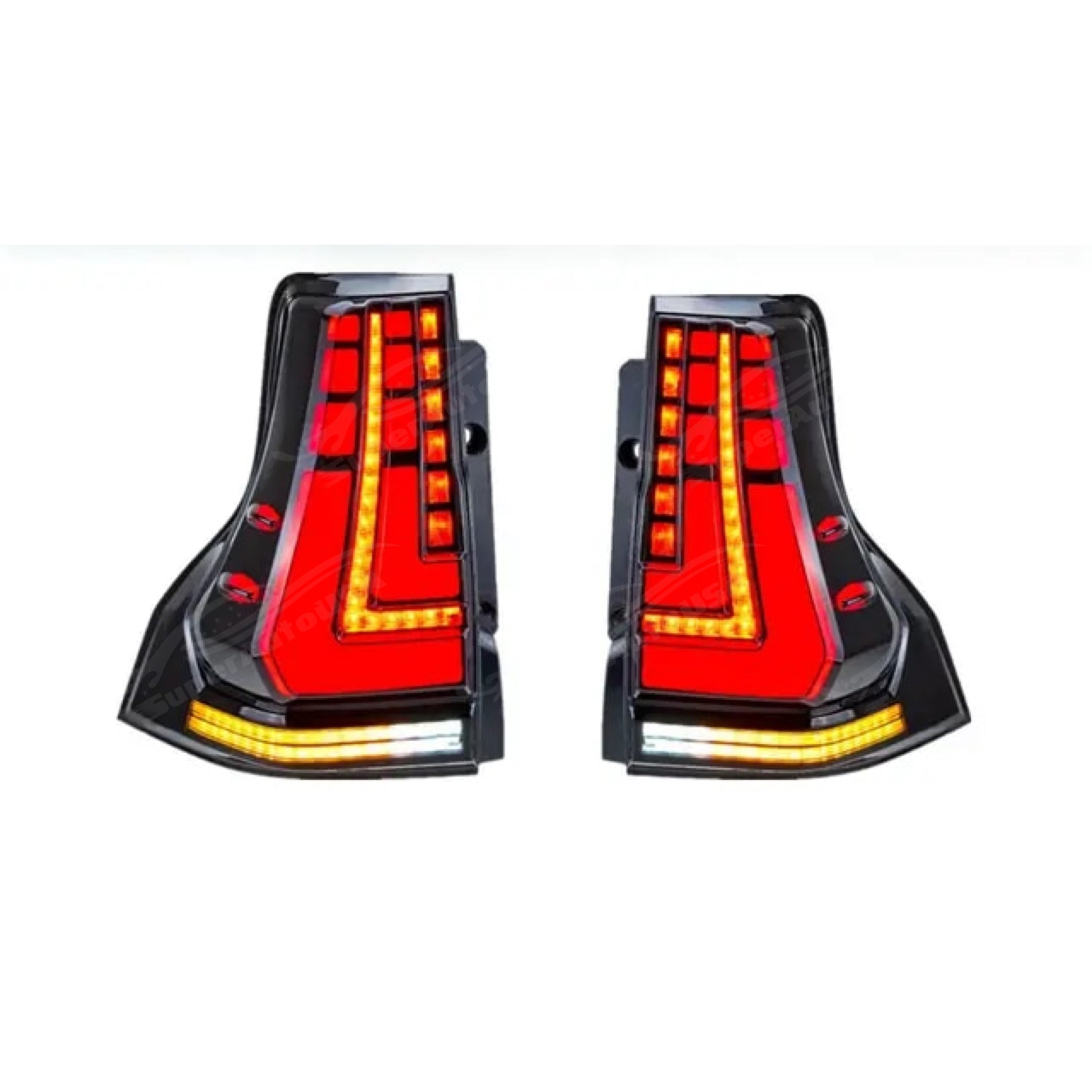 Fits 2010-2023 Lexus GX400/ GX460 Full LED Tail Lights Sequential Assembly-3