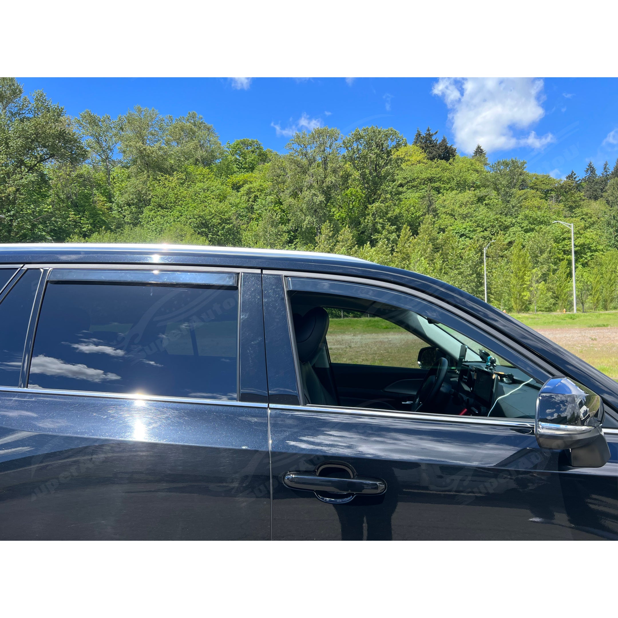 (PRE-ORDER) Fits 2024-2026 Lexus TX In-Channel Window Visors Rain Guards