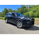 Se adapta a Toyota Grand Highlander 2024-2025, viseras para ventanas en canal, protectores contra la lluvia -5