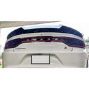 Gloss Black Rear Wickerbill Spoiler Add-on Decklid Flap and Rear Wing Spoiler for 2023 Dodge Charger