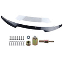 Gloss Black Rear Wickerbill Spoiler Add-on Decklid Flap and Rear Trunk Lip Spoiler Wing for 2017 Dodge Charger