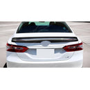 Gloss Black with Chrome Trim Rear Spoiler Wing for 2019 Toyota Camry