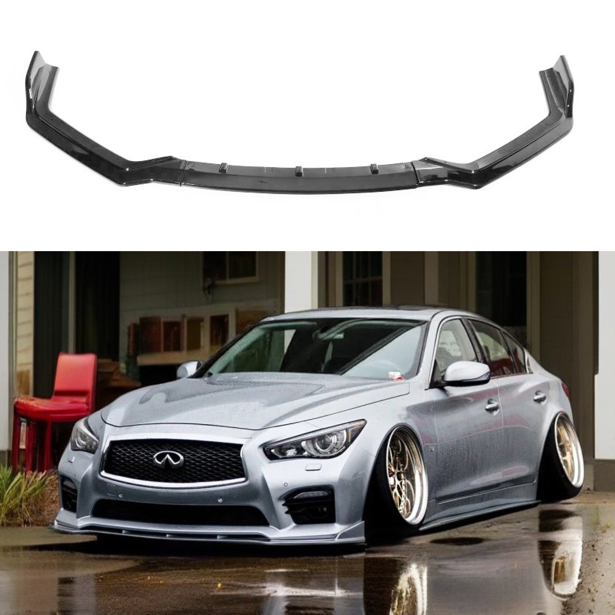 Front Spoilers & Wings for INFINITI Q50 for sale Front Spoilers & Wings for INFINITI Q50 for sale