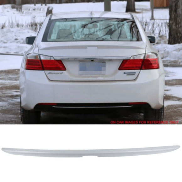 Fit 2013-2017 Honda Accord Rear Trunk Spoiler wing (White Orchid Pearl NH788P)