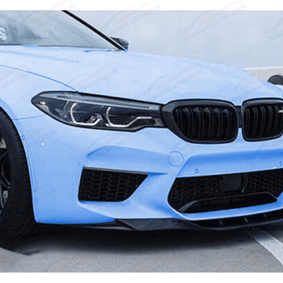 Fits BMW M5 M5C (F90) CS/Competition 2018-2023 Carbon Fiber Print Front Lip