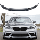 Fits 2019-21 BMW F87 M2 CS Style Front Bumper Lip Splitter-1