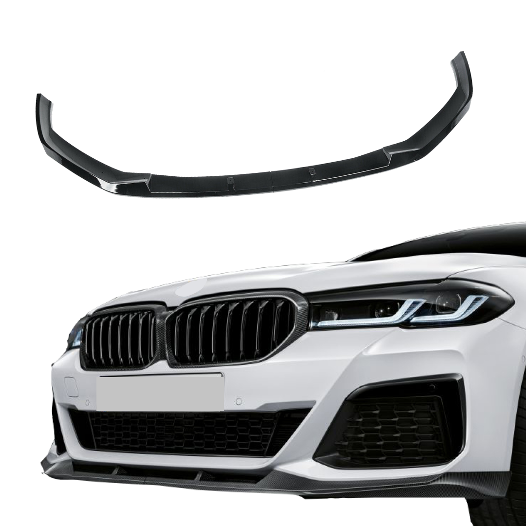 Front Lip & Spoiler | Fits BMW 5 Series G30, 530i, 540i, M550i M Sport (21-23 )