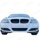 Se adapta a los divisores de labios delanteros estilo OE en negro brillante para BMW E90 Serie 3 4Dr Sedan 05-08 -3