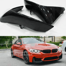 Fits 2015-2020 BMW F80 M3 F82 F83 M4 Front Corner Splitters Molding Trim Cover (Carbon Fiber Print)-1