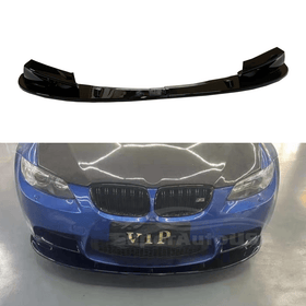 For 2008-11 BMW 3 Series E90 E92 Front Bumper Splitter Spoiler Lip (Gloss Black)