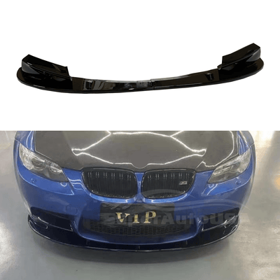 For 2008-11 BMW 3 Series E90 E92 Front Bumper Splitter Spoiler Lip (Gloss Black)