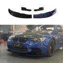 For 2008-11 BMW 3 Series E90 E92 Front Bumper Splitter Spoiler Lip (Gloss Black)-2
