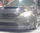 Fits 2015-2021 Subaru WRX STI Front Splitter Spoiler Lip (Carbon Fiber Print)-2