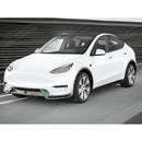 2022 Tesla Model Y Forged Carbon Fiber Front Lip Bumper Splitter by SuperAutoUSA

