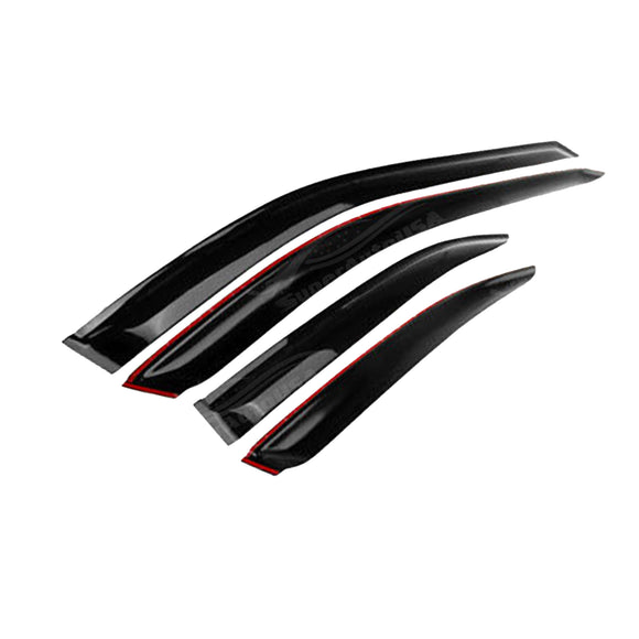 Black Window Shade Deflector for 2011 Honda Odyssey by SuperAutoUSA
