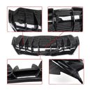 2021 Chevrolet Corvette C8 Shark Fin Rear Diffuser in Gloss Black
