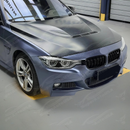 SuperAutoUSA aerodynamic front vented hood for 2016 BMW 330i F30