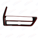 For Toyota Highlander 2020-2024 Carbon Fiber Print Central Button Control Panel Trim-7