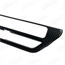 For Toyota Highlander 2020-2024 Carbon Fiber Print Central Button Control Panel Trim-5