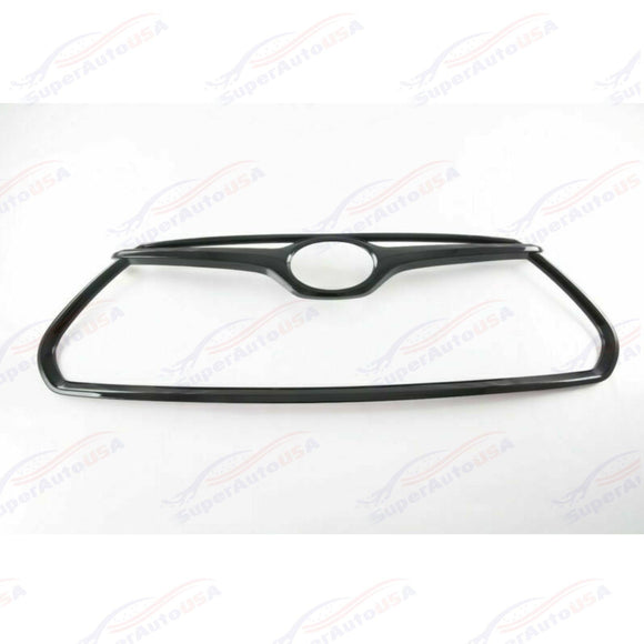 Se adapta a Toyota Highlander 2020-2023, marco de ABS negro brillante, cubierta de rejilla delantera 