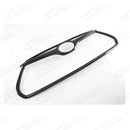 Se adapta a Toyota Highlander 2020-2023, marco de ABS negro brillante, cubierta de rejilla delantera -3