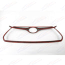 Se adapta a Toyota Highlander 2020-2023, marco de ABS negro brillante, cubierta de rejilla delantera -7