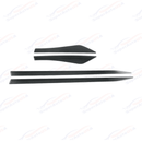 Side Door Body Molding Cover Trims Carbon Fiber Print For Nissan Rogue 21-24-8