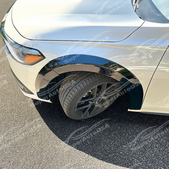 Precision fitment of fender flares on 2024 Honda Civic Hatchback