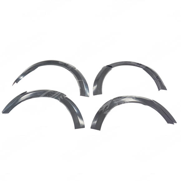 Full side view of a 2023 Honda Civic Hatchback with new fender flares