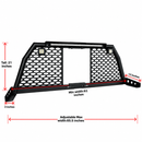 Off-road-ready steel roll bar headache rack mounted on a Honda Ridgeline TrailSport trim