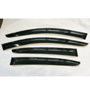 Fits 07-15 Infiniti G25 G35 G37 Q40 Window Visors Sun Guard Shade Deflector w/ Carbon paint Trims-4