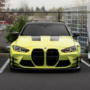 2021+ BMW G80 M3 + G82 G83 M4 - Carbon Fiber DTM-N Style Vented Hood-7