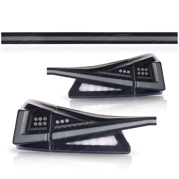 Fits 2006-2012 Lexus IS250 350 Full LED Tail Lights Sequential Assembly
