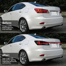 Fits 2006-2012 Lexus IS250 350 Full LED Tail Lights Sequential Assembly-8