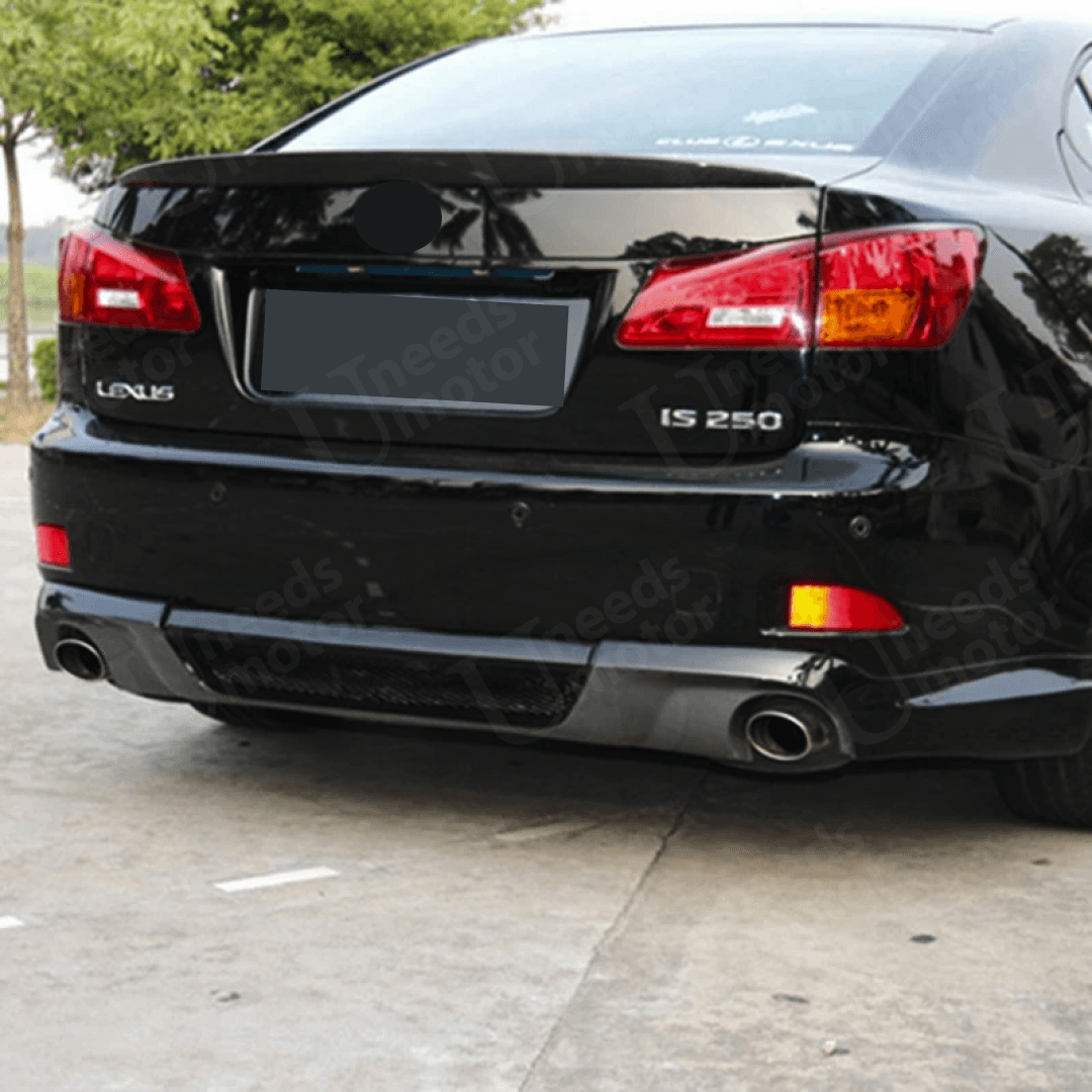 Lexus Isf Rear Rear Bumper PU Diffuser For 2006-2013 Lexus IS250 IS350 Sedan ...