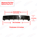 Fits 2013-20 Lexus IS300 IS350 Shark Curved Gloss Black Rear Bumper Diffuser-5