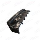 Fits 2013-20 Lexus IS300 IS350 Shark Curved Gloss Black Rear Bumper Diffuser-6