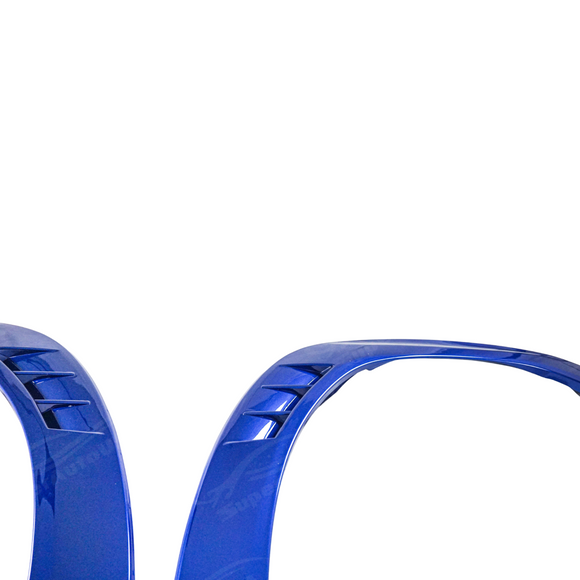 Subaru WRX K7X WR Blue Pearl painted exterior upgrade

